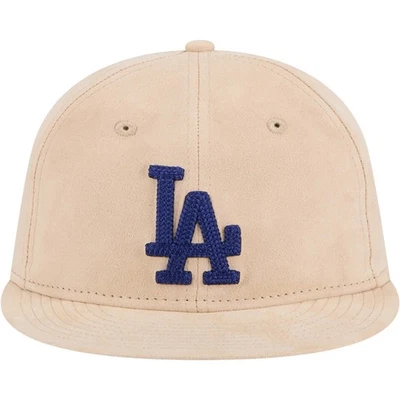 Бейсболка New Era Los Angeles Dodgers ретро Crown 9FIVE кепка из каменной замши - Изображение 1 из 4