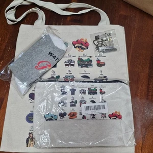 Gilmore Mädchen Fan Geschenkset Tragetasche Socken Schlüsselanhänger Kosmetiktasche TV Shows Mama - Bild 1 von 2