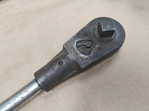 Vintage Snap-on L72R 3/4" Drive Ratchet, Handle, & 2-1/4 Socket, 24 Inch Ratchet - Foto 1 di 18