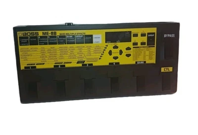 BOSS ME-8B Bass Multi-Effects Pedal System For Bass Or Electric Guitars EXC COND - Image 1 of 4