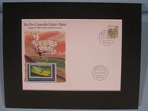 The First Controlled Glider Flights in Berlin, Germany honored by stamp - Picture 1 of 1