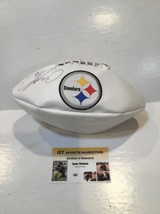 ISAAC REDMAN Pittsburgh Steelers SIGNED Autographed Football w/COA - Picture 1 of 6