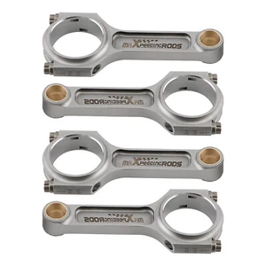 I-Beam Connecting Rod Rods for Honda Acura B18C1 B18C5 GSR Integra R 138mm - Bild 1 von 12