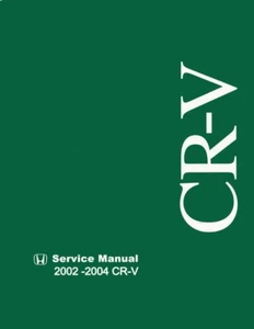2002 2003 2004 Honda CR-V Shop Service Repair Manual Book Engine Drivetrain OEM - Picture 1 of 7