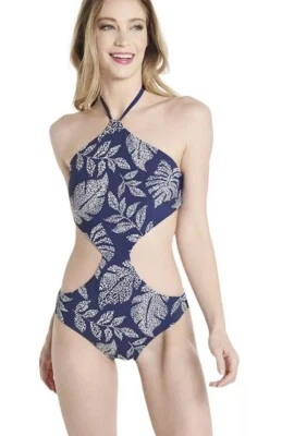 Women’s RED CARTER AMAZON JUNGLE REVERSIBLE TWIST ONE PIECE SWIMSUIT US 8 - Image 1 of 4