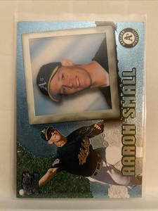 1998 Pacific Invincible Platinum Blue #60 Aaron Small 