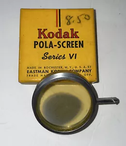 Eastman KODAK POLA PANTALLA SERIE VI LENTE FILTRO CÁMARA En Caja Instrucciones - Imagen 1 de 5