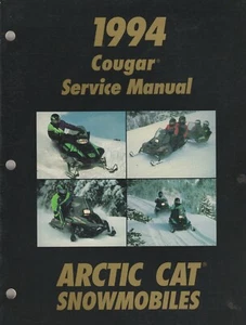 1994 ARCTIC CAT SNOWMOBILE COUGAR SERVICE MANUAL 2255-004 NEW (404) - Picture 1 of 1