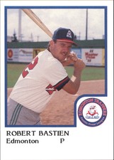 1986 Edmonton Trappers ProCards #1 Robert Bastien