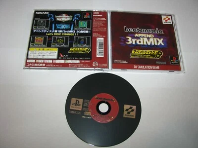 Beatmania Append 3rd Mix Playstation PS1 Japan import US Seller - Image 1 of 4