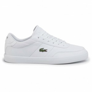 mens black lacoste trainers