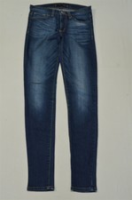 Flying Monkey 26 High Rise Skinny USA Made Dark Stretch Denim Jeans