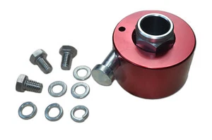 Cubo de desconexión de liberación rápida para volante tamaño de eje de 3/4" IMCA NHRA - rojo nuevo - Imagen 1 de 2