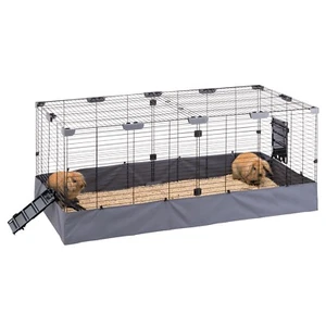 Ferplast Bunny Rabbit Cage HUB 02 Small Pet Animal Enclosure Housing - Picture 1 of 11