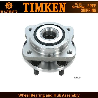 Conjunto de cojinete de rueda y buje delantero Timken para Plymouth Voyager 1991-1995 tracción delantera Foto 1 de 4