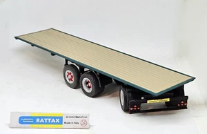 # 1/43 SEMIRIMORCHIO a 3 ASSI VOLTA CORRETTA BARTOLETTI by BATTAX x motrici IXO_ - Foto 1 di 2
