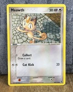 Pokemon Fire Red Leaf Green Meowth 69/112 Trading Card - Foto 1 di 1