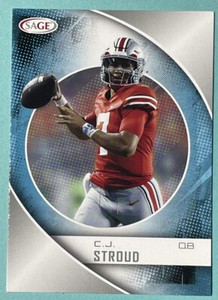 2023 Sage C.J. Stroud #1 Rookie Card - Excellent Condition