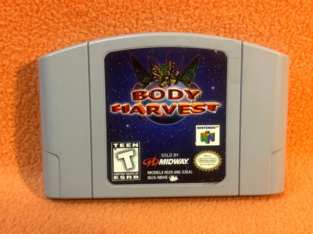 Nintendo 64 Video Games Body Harvest for sale | eBay