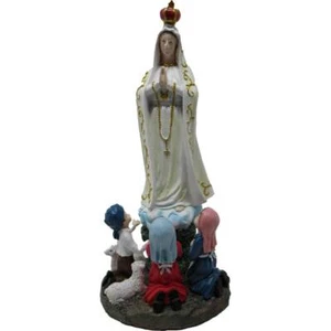 Bunte Figur Madonna von Fatima 26cm - Bild 1 von 1