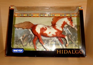 RARE-NEW IN BOX-BREYER WILD MUSTANG MOVIE HORSE HIDALGO-10" x 6" -LOVELY! - Picture 1 of 2