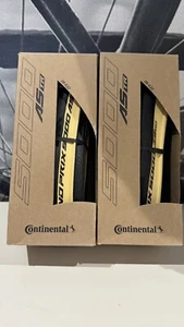 Continental Grand Prix 5000S AS TR Cream Edition All season Folding Tyre(28-622) - Picture 1 of 6