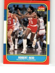 ROBERT REID 1986-87 Fleer Basketball #90 OF 132 B1003AR1S109P73 FREE SHIPPING - Picture 1 of 2