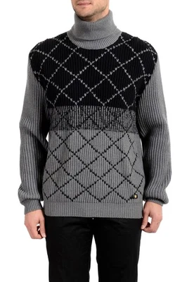 Versace Men's 100% Wool Turtleneck Pullover Sweater US M IT 50 - Image 1 of 4