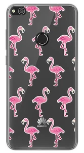 Cover In Gel Trasparente Per Huawei P8 Lite 2017 Design Fenicottero Disegni - Foto 1 di 1
