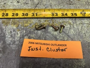 2003-2006 OUTLANDER Instrument Cluster Mounting Screws Set Of 4 - Picture 1 of 10