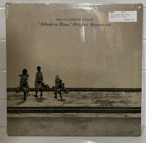 NEW/Sealed Hiroyuki Sawano ‎Attack On Titan OST LP - Imagen 1 de 2