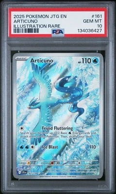 Articuno 161/159 Illustration Rare Sv09 Journey Together PSA 10 GEM MINT Pokemon - Image 1 of 2