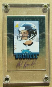 Mark Brunell 1997 Pinnacle Inspirations gerahmt/nummeriert/signiert Sammelkarte - Bild 1 von 3