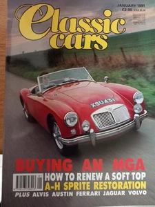 Vintage Classic Cars Magazine 1991 x4 - Bild 1 von 5