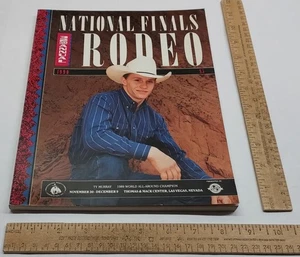 1990 NATIONAL FINALS RODEO - TY MURRAY  1989 World All Around Champion on cover - Picture 1 of 11