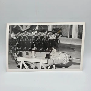 John Day Foto 1973 Rolls-Royce Eagle IX 1922 Aero Engine Hendon with Notes Vintage - Bild 1 von 13