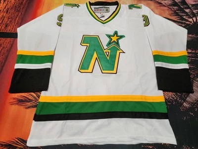 Mike Modano "Throwback" CCM Jersey Minnesota North Stars NEW WITH TAGS - Image 1 of 4