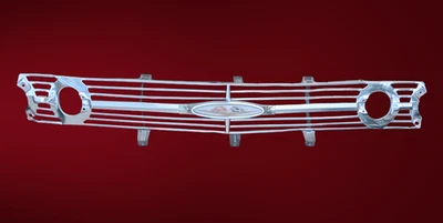 1960 Chevy Impala El Camino Grille Molding Grill Brackets Emblem Belair Trim OEM - Imagem 1 de 4