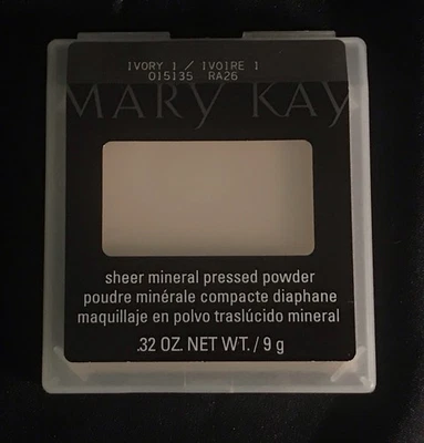 Mary Kay Sheer Mineral Pressed Powder Ivory 1 - 015135 - Image 1 of 3