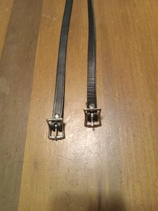 Portaequipajes de cuero genuino correas maletero para coches antiguos 1/2 pulgada de ancho x 34 - Imagen 1 de 2