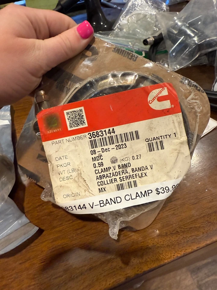 Abrazadera de banda V 3683144 Foto 1 de 1