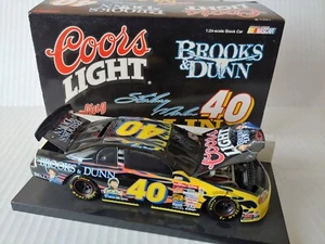 Sterling Marlin 1999 Monte Carlo #40 Coors Light Brooks & Dunn 1:24 Diecast Car - Picture 1 of 9