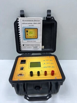 DIGITAL MICRO-OHMMETER , Mod: 20022 , 32000 points autorange 100nΩ ÷ 320Ω - Image 1 of 4