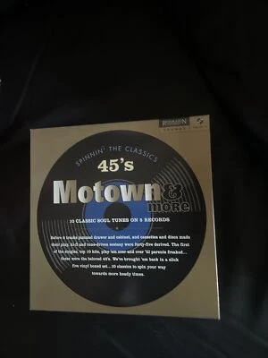 Spinnin' the Classics 5 7” 45s MOTOWN & MORE James Brown Marvin Gaye Temptations - Image 1 of 4