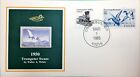 1985 50th Anniversary Duck Stamp FDC of RW17 1950 TRUMPETER SWANS, COLUMBUS OHIO
