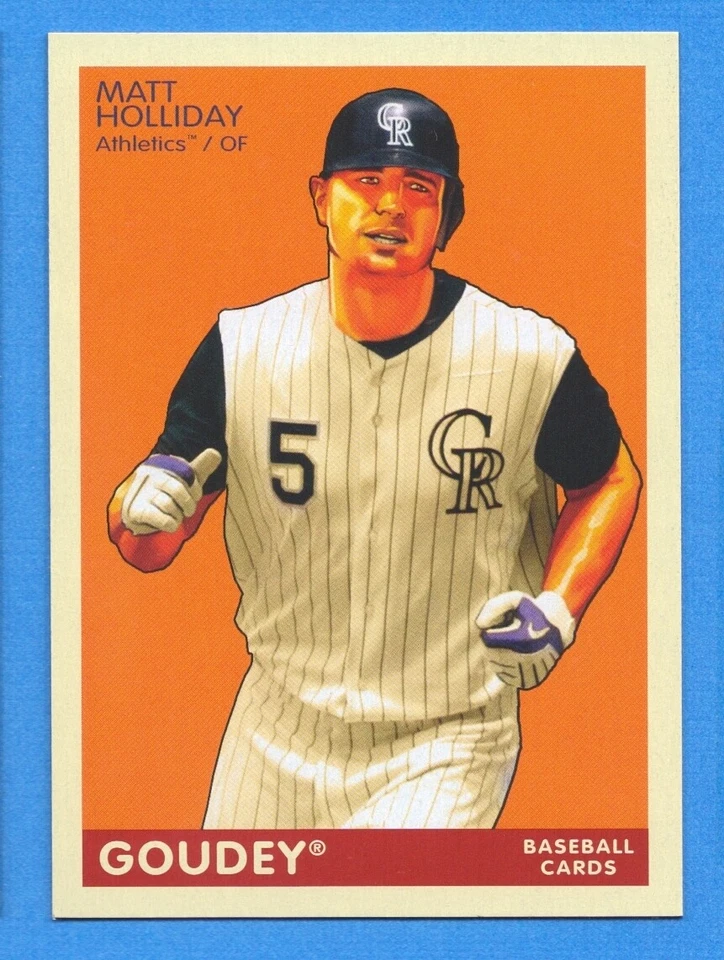 2009 Upper Deck Goudey #68 Matt Holliday Rockies - Image 1 of 1