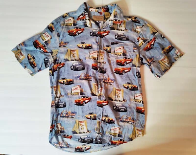 Clearwater Outfitters 男式短袖衬衫 XL 码经典汽车和驾驶垫 — 第 1/2 张图片