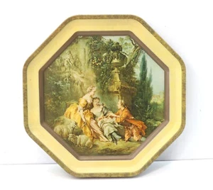 Sunshine Biscuit Tin Lid "The Charms of Country Living" by Francoise Boucher - Picture 1 of 4