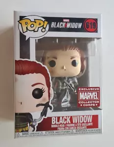 Funko Pop Marvel 619 Viuda Negra Gancho de Agarro Coleccionista Cuerpo Exclusivo - Imagen 1 de 12