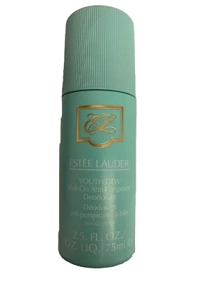 (1) ESTEE LAUDER YOUTH ORVALHO ROLL ON ANTITRANSPIRANTE 2,5 oz/75 ml NOVO TAMANHO COMPLETO - Imagem 1 de 3